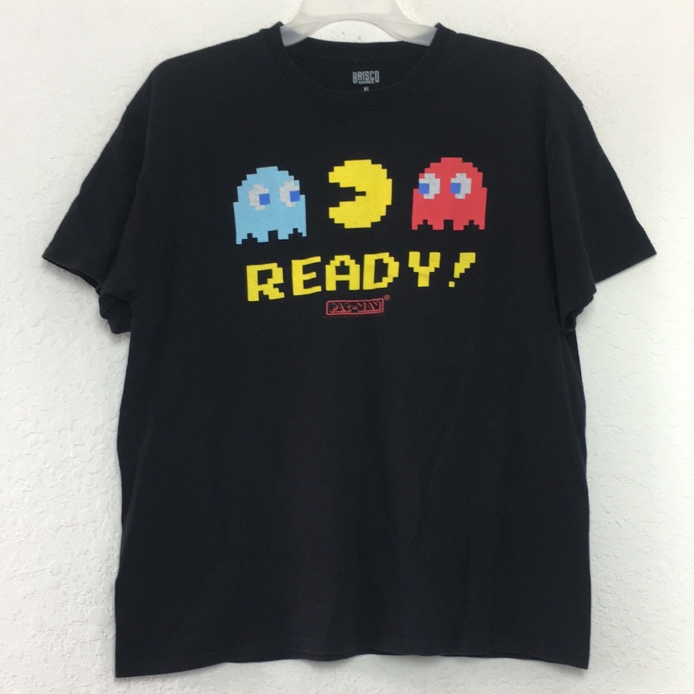 ✅Men Pac-Man Tee Shirt Size XL